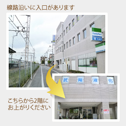 武陽液化ガス 入り口