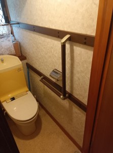 ﾄｲﾚ手摺